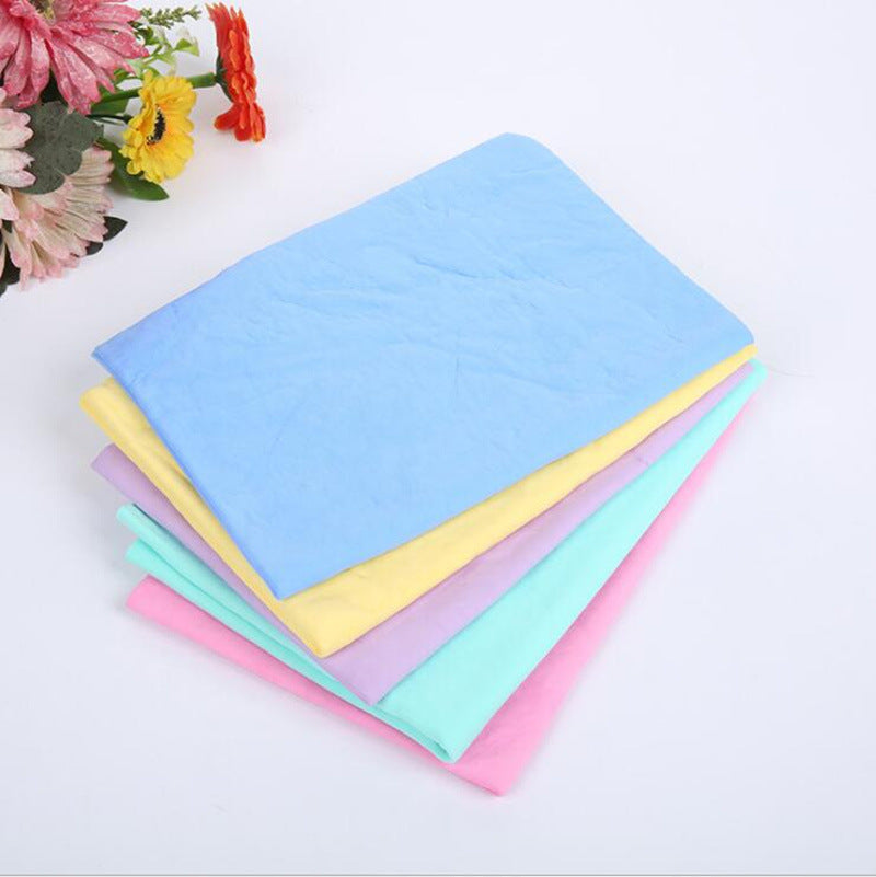 Deerskin Towel Car Wiping Towel Pet Deerskin Towel Quick-Drying Car Towel Medium Size Deerskin Towel with Bucket