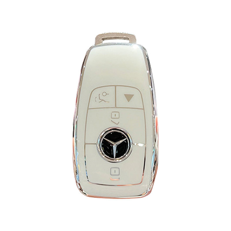 Suitable for Mercedes-Benz key cover GLS450 imported GLE350 high-end GLE450 coupe GLS400 car four 4 key shell
