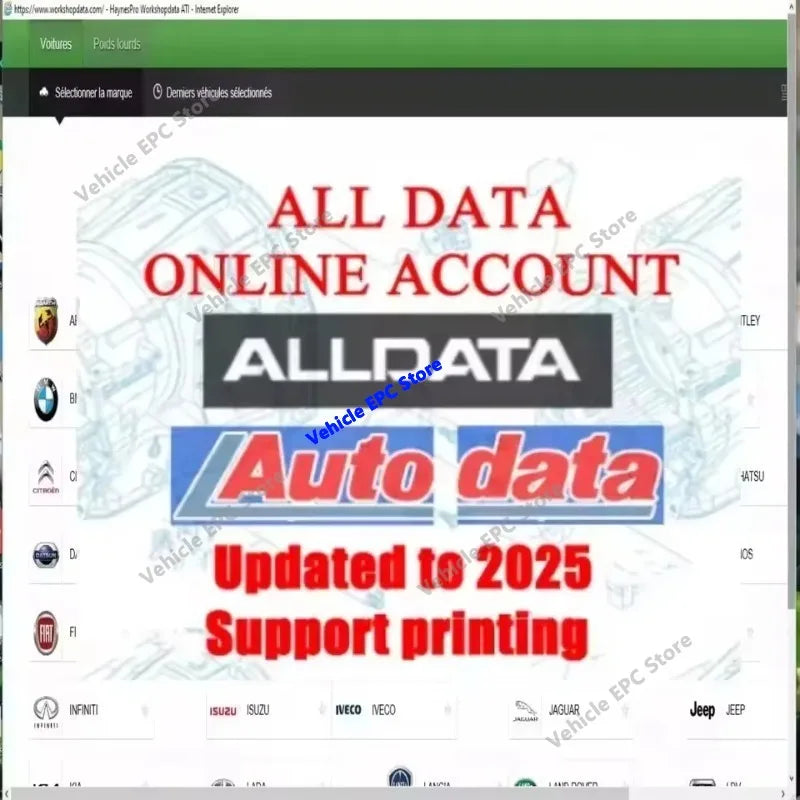 2026 hot selling newest for Auto Repair Software, All Data Car Software with Wiring Diagram, 10.53, Link Auto, 3.45 ATSG