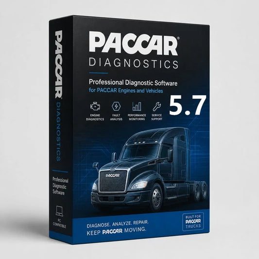 Paccar ESA 5.7 Electronic Service Analyst 5.7+SW Flash Files 2024+keygen UNLOCK for Paccar Free Installation
