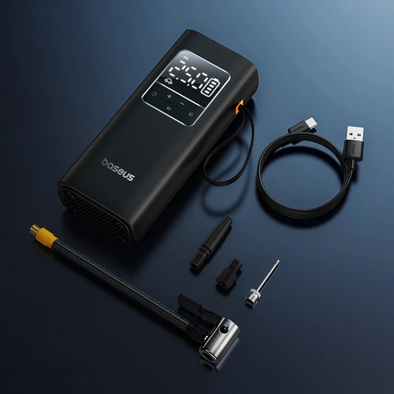 Baseus Wireless Tire Inflator – Portable Air Compressor
