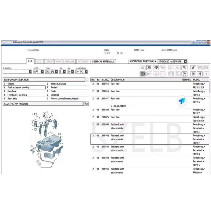 2026 Latest Car Repair Software Elsawin 6.0 Etka 8.3 Electronic Parts Catalog Elsa Win 6.0 For V-W For A-udi Car Software
