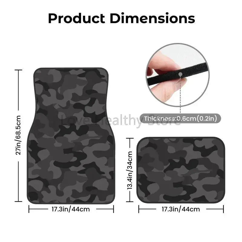 GreyCamo Ride Mats