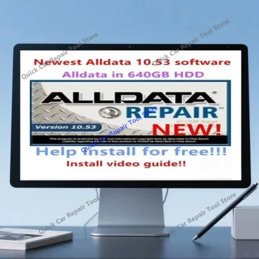 2026 hot new Alldata Repair auto repair software 10.53v All data car software with tech support for cars and trucks free install