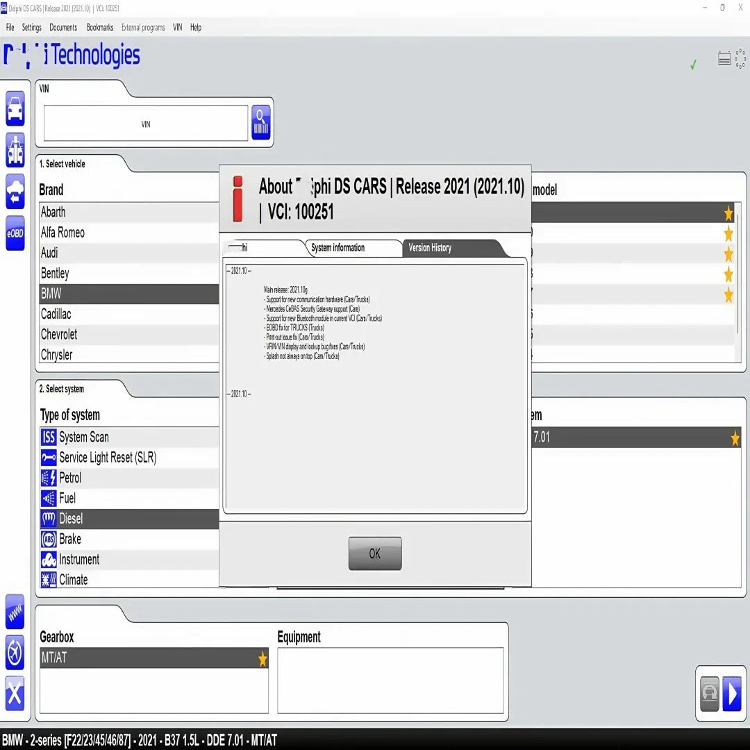 Latest Auto Com2021.11 Del..p.i 2021.10b W-O-W 5.00.12 Diagnostics Software Car with Keygen for D-S-150-E Diagnostic Interface