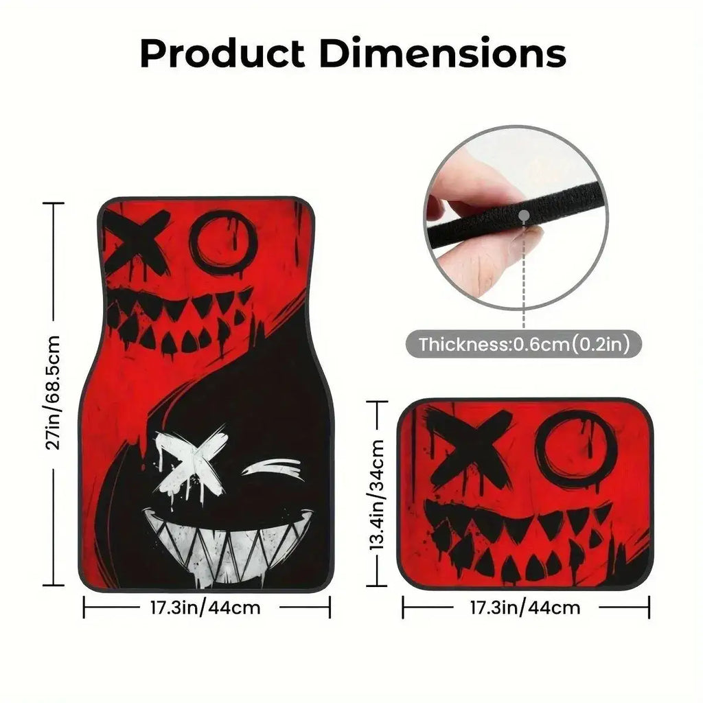 SpookyGrin Floor Mats