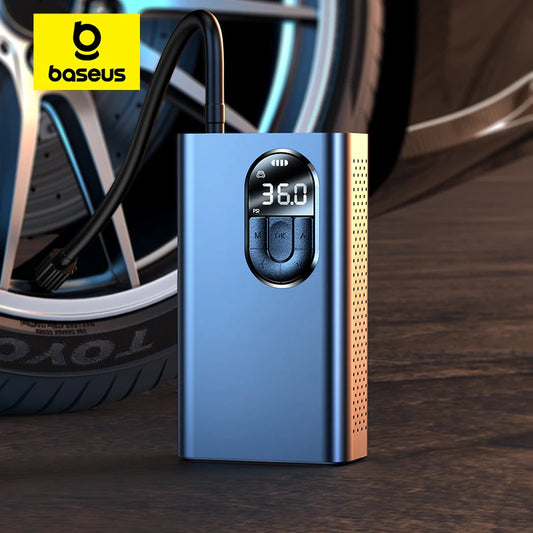 Baseus Portable Tire Inflator with LED Light