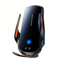 XDrive ChargeGrip Pro™ 15W Wireless Car Phone Holder – Auto-Clamping, 360° Rotation, Fast Qi Charging